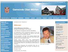 Tablet Screenshot of ober-moerlen.de